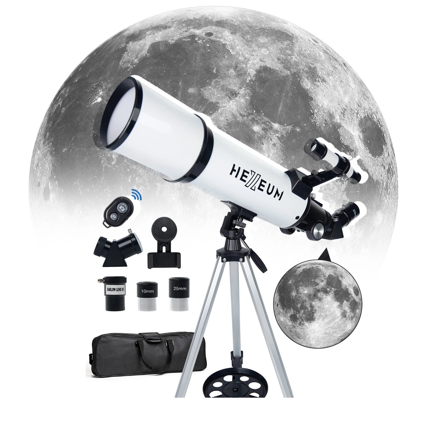 Koolpte Vega Plus 80mm Aperture 600mm Refractor Telescope