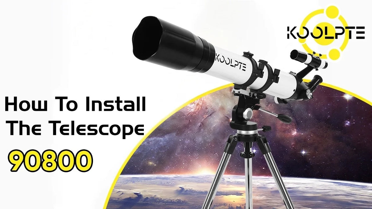 How to Install the Koolpte 90800 Telescope