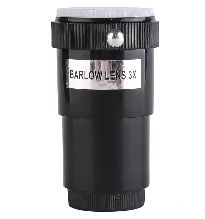 KOOLPTE 3X 1.25-inch multi-coated Barlow lens for telescopes.