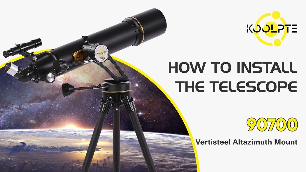 How to Install the Koolpte 90700 Telescope
