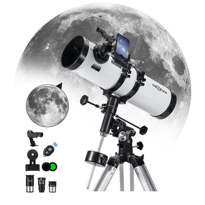Koolpte Antares 130mm Aperture 650mm EQ Reflector Telescope