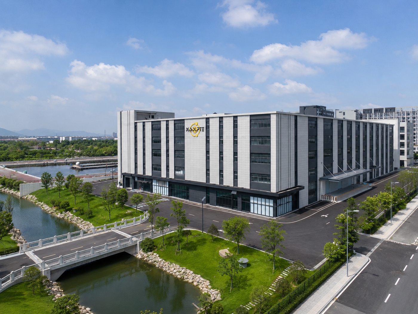 Koolpte factory building exterior
