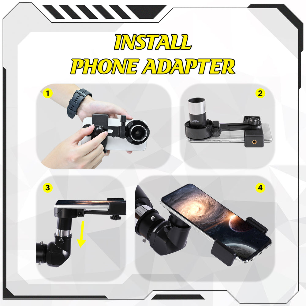 white-phone-mount