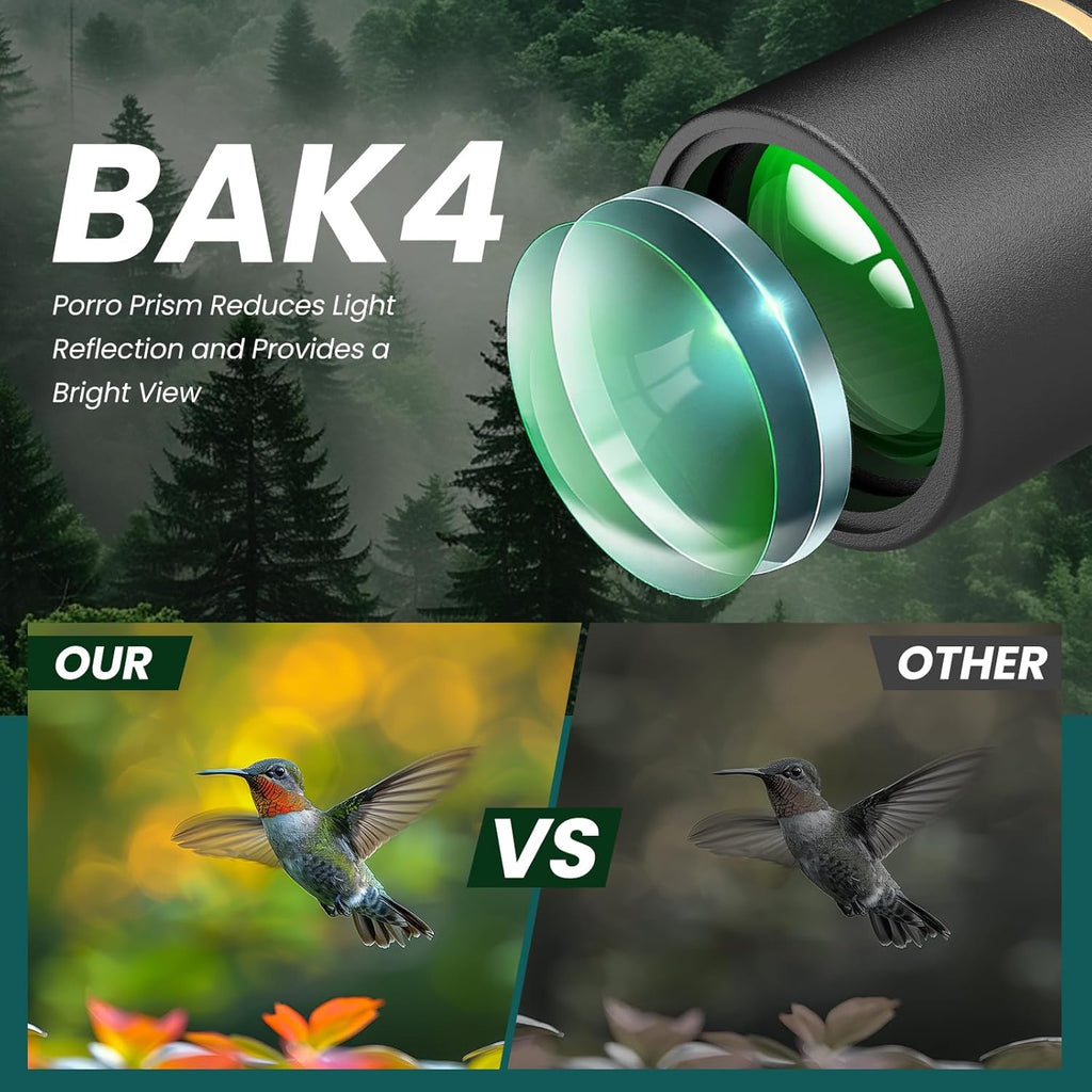 Spotting Scope 25-75x85 with Phone Adapter, Tripod & Carrying Bag -Fully Multi-Coated Optics,BAK4 High Definition Waterproof Spotter Scope for Birding, Wildlife Viewing, Outdoor Observation,Black