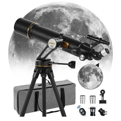 Koolpte Vega Precision 90mm Aperture 700mm Refractor Telescope