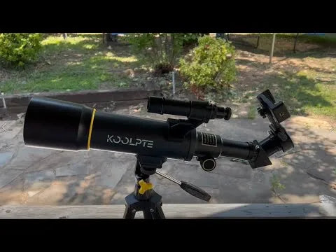 Koolpte 70mm Aperture 400mm AZ Mount Astronomical Refracting Telescope 20x 200x for Kids, Adults