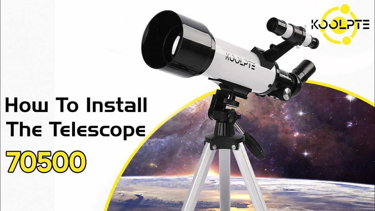 How to Install the Koolpte 70500 Telescope