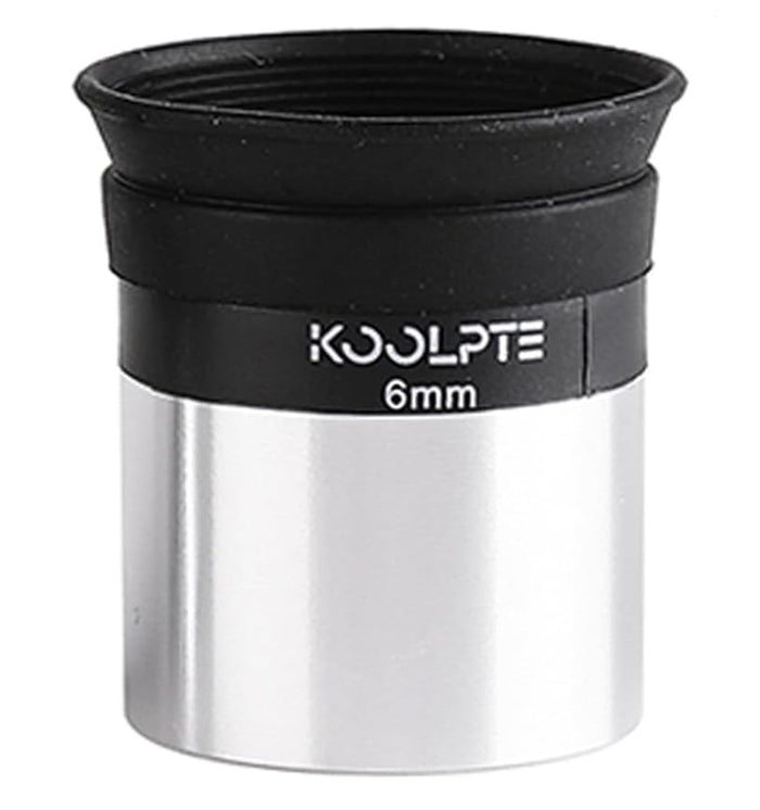 KOOLPTE 6mm 1.25-inch Plossl telescope eyepiece lens.