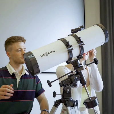 KOOLPTE Antares 130mm/650mm EQ reflector telescope product image for adults and beginners.
