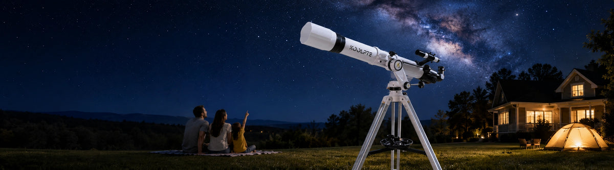 Koolpte beginner telescopes for family stargazing