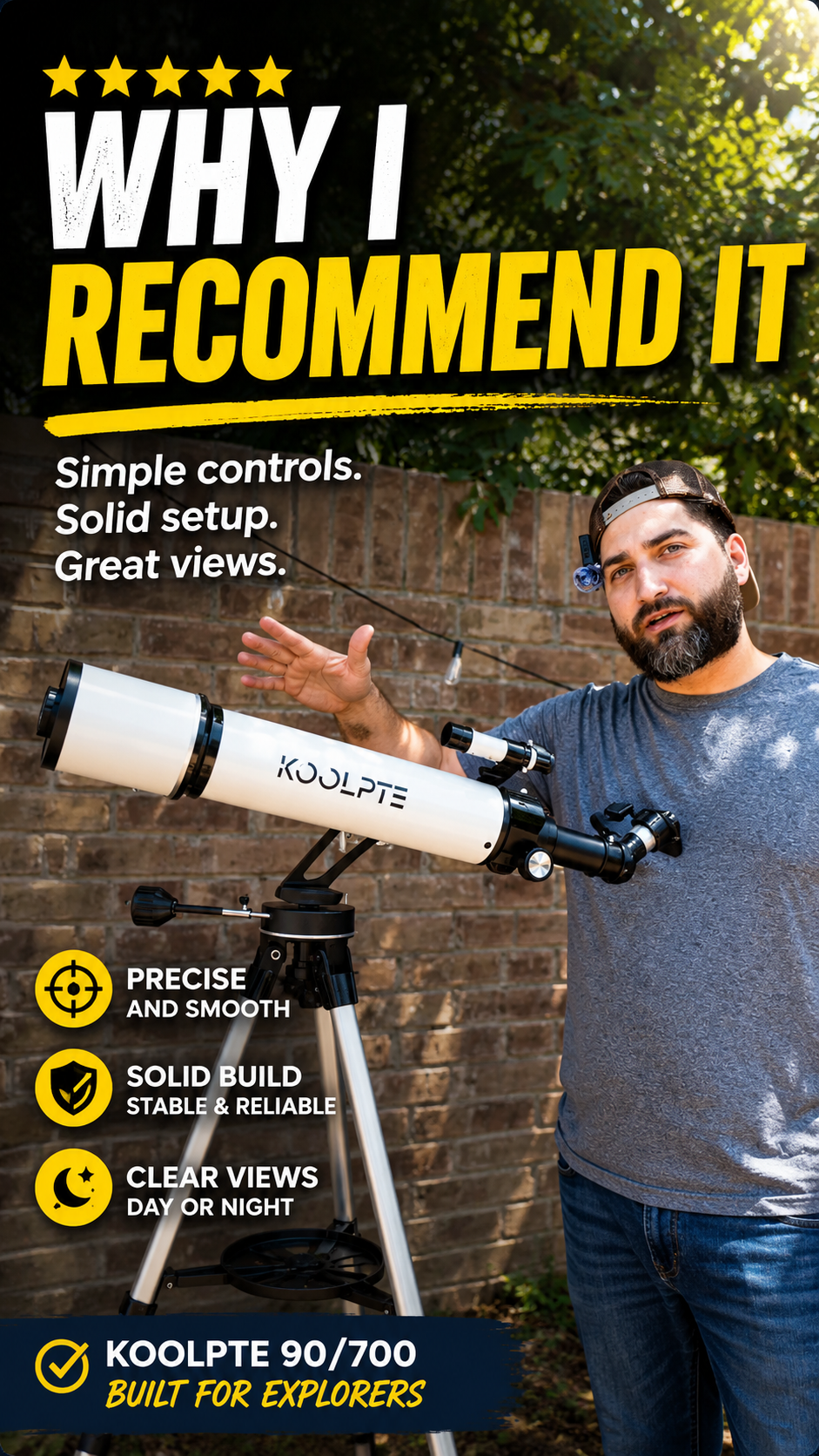 Koolpte outdoor optics product feature image