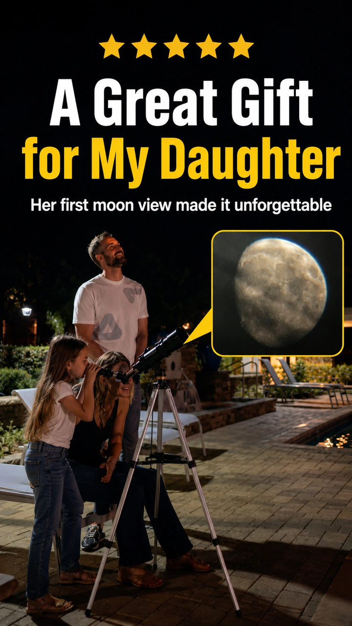 A steady beginner kit for backyard stargazing, moon nights, and first-time observers.