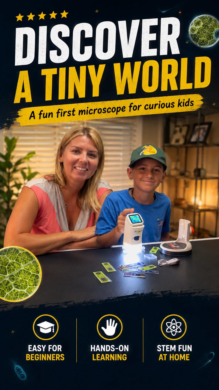 Turn leaves, coins, fabrics, and tiny details into hands-on science discoveries.