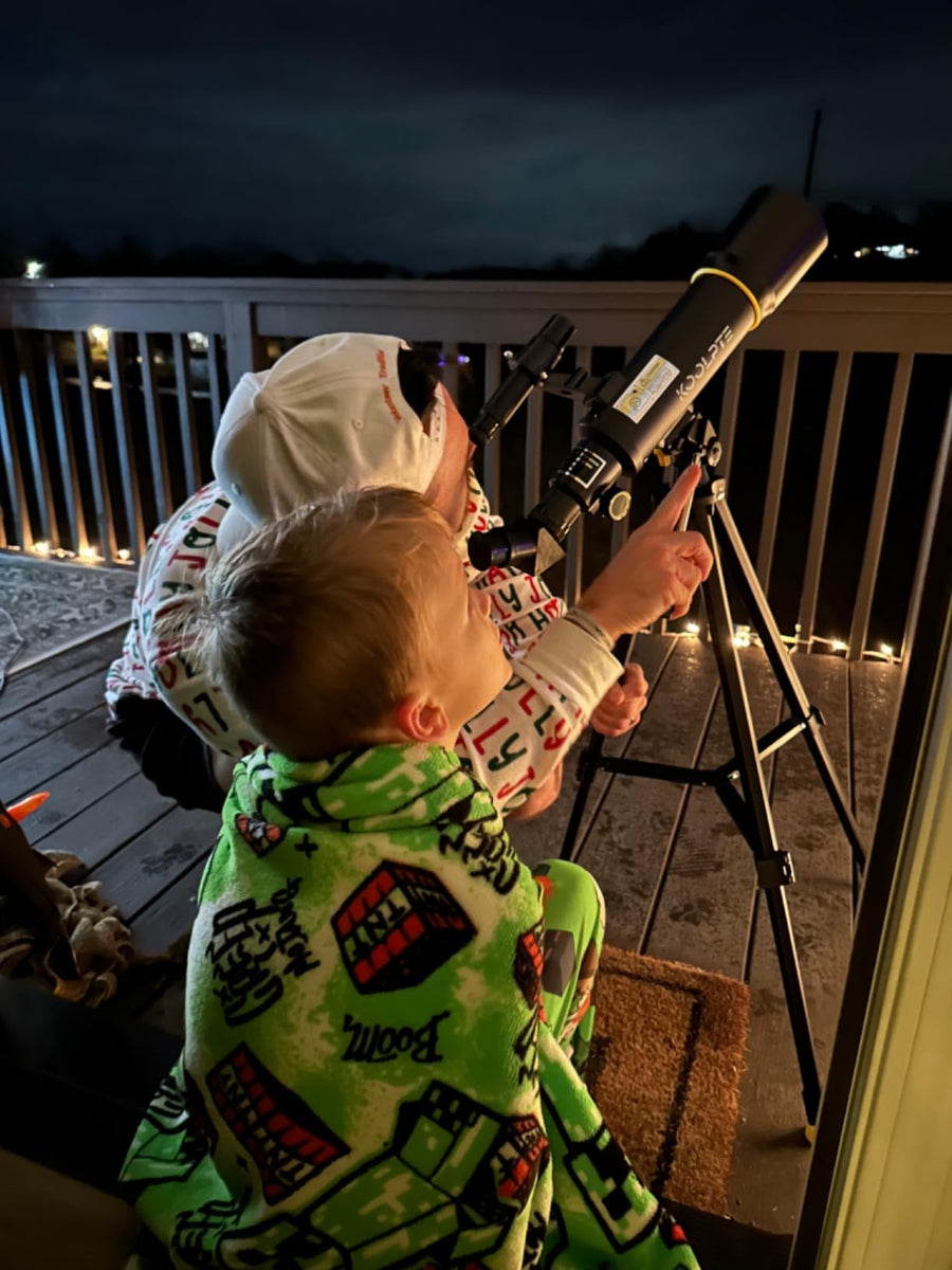 Koolpte Vega Air 70/400 telescope in use