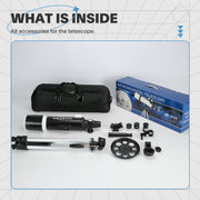 Koolpte Vega Plus 80mm Aperture 600mm Refractor Telescope