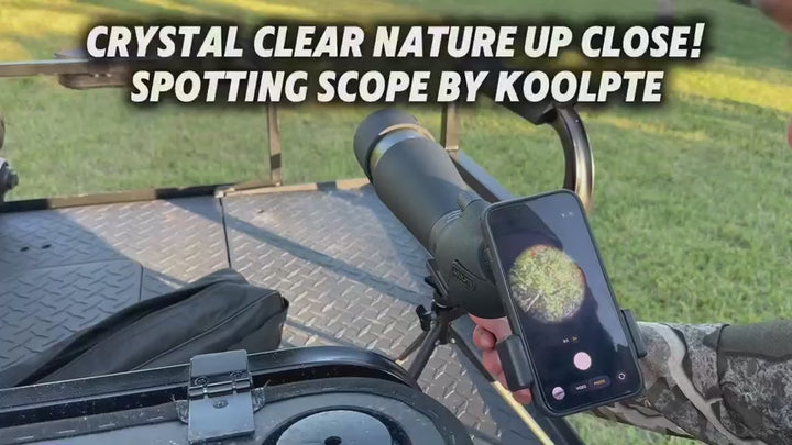 Koolpte spotting scope customer review and outdoor demonstration