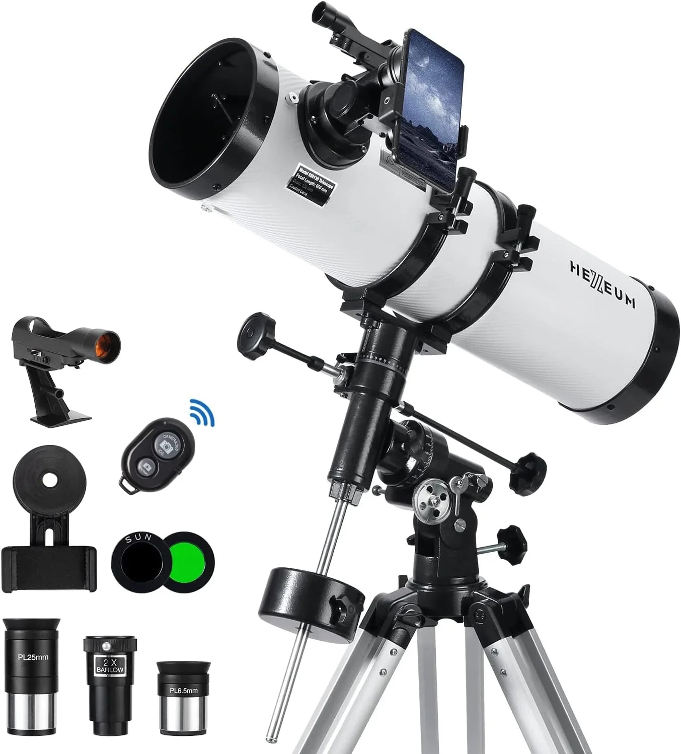 Z130EQ - 130mm Aperture 650mm - Koolpte